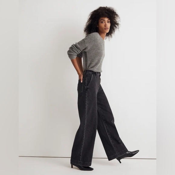 Madewell Superwide-Leg Jeans Selwick Wash Rigid - Picture 2 of 7